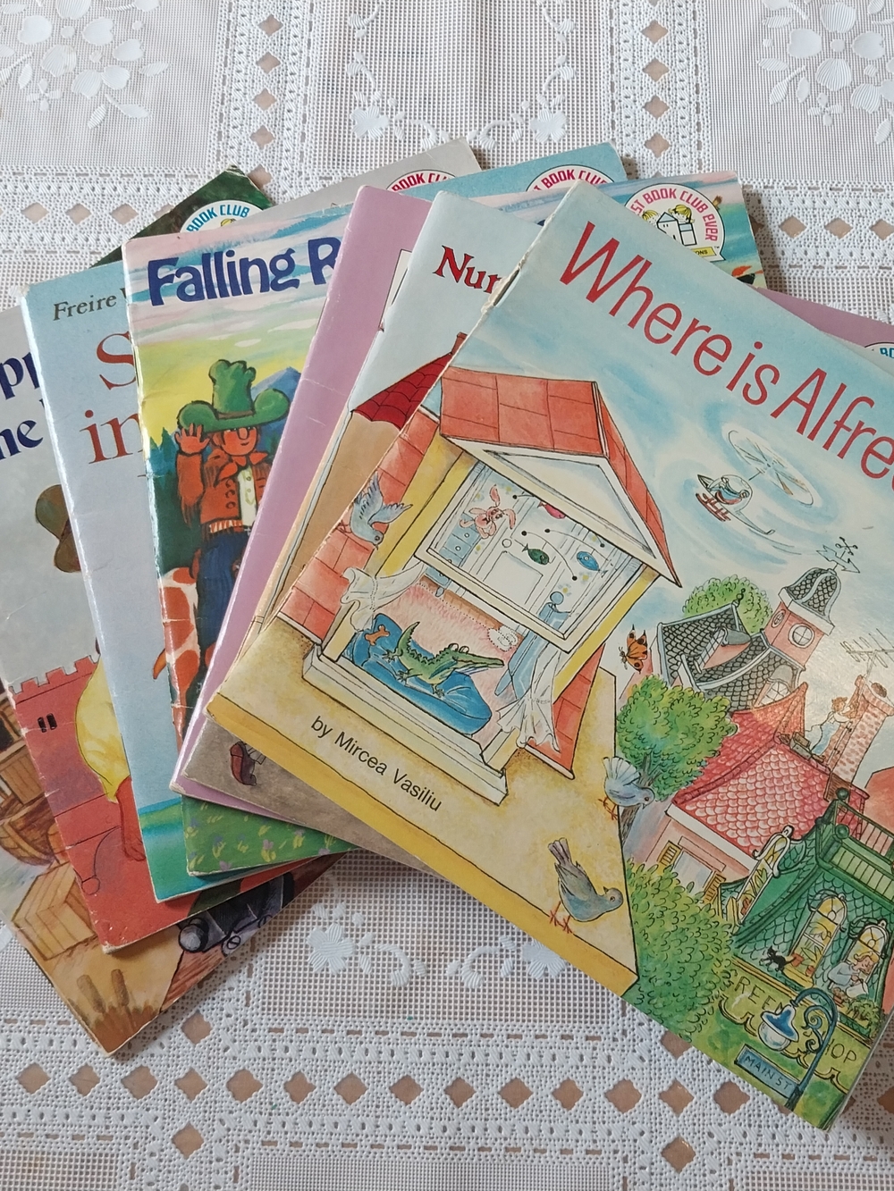 Vintage The Best Book Club Ever Lot Of 7 Children’s Paperback Books